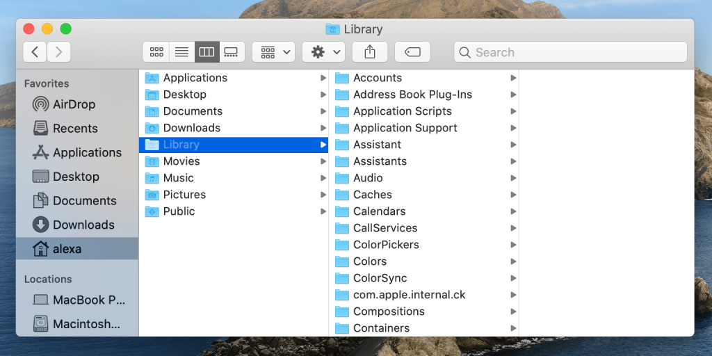 search for something in a document mac